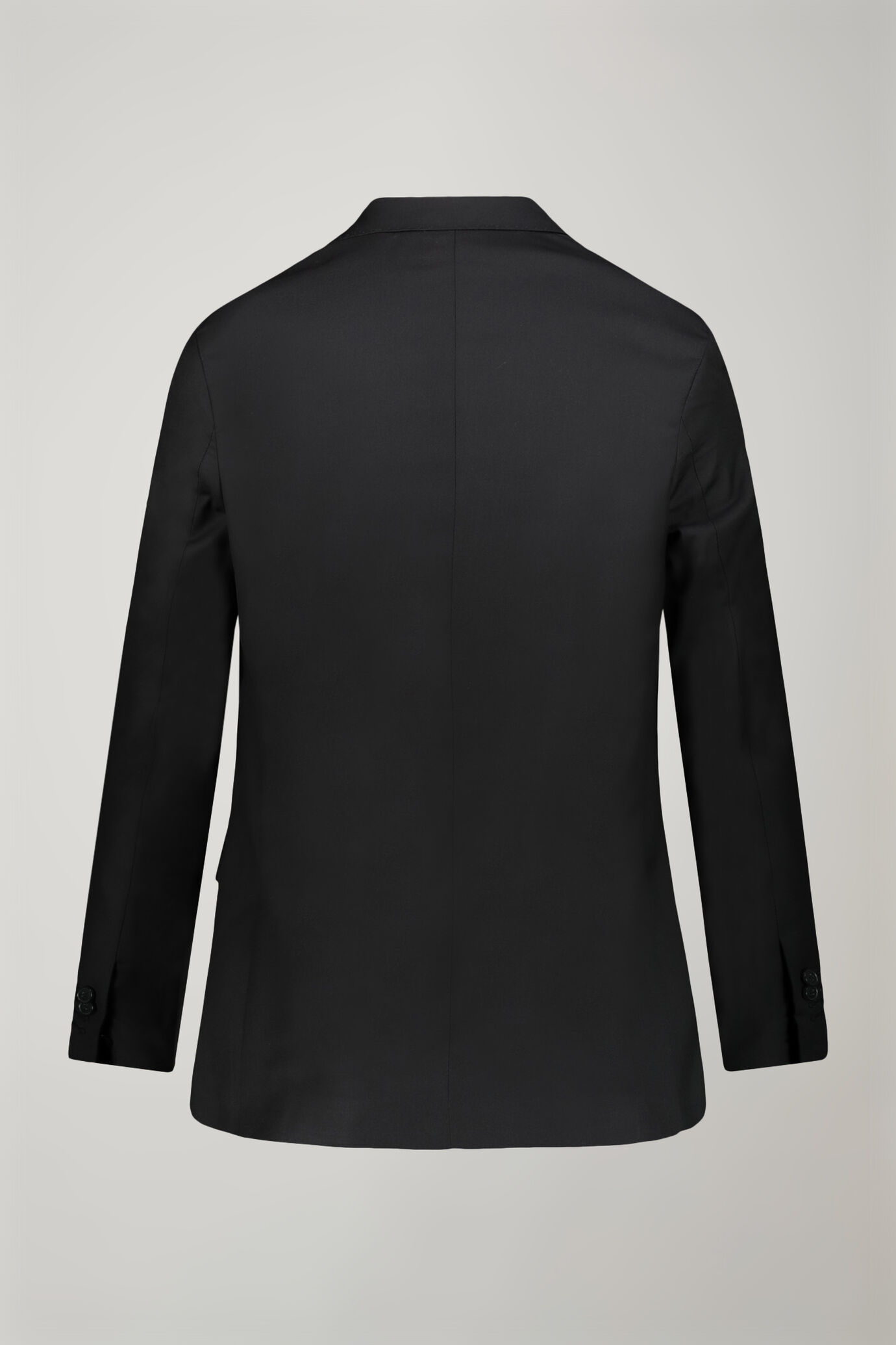 Men's single breasted suit mix size black image number 6